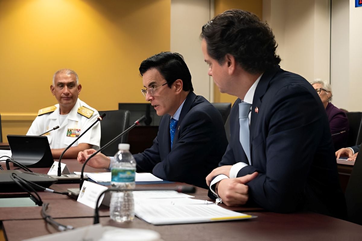 Perú y Estados Unidos acordaron elaborar una hoja de ruta para adelantar la llegada de ayuda ante los efectos del FEN. Foto: Cancillería.