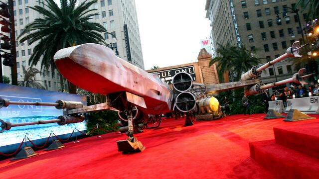 Así fue la alfombra roja en la premiere de Rogue One: A Star Wars Story