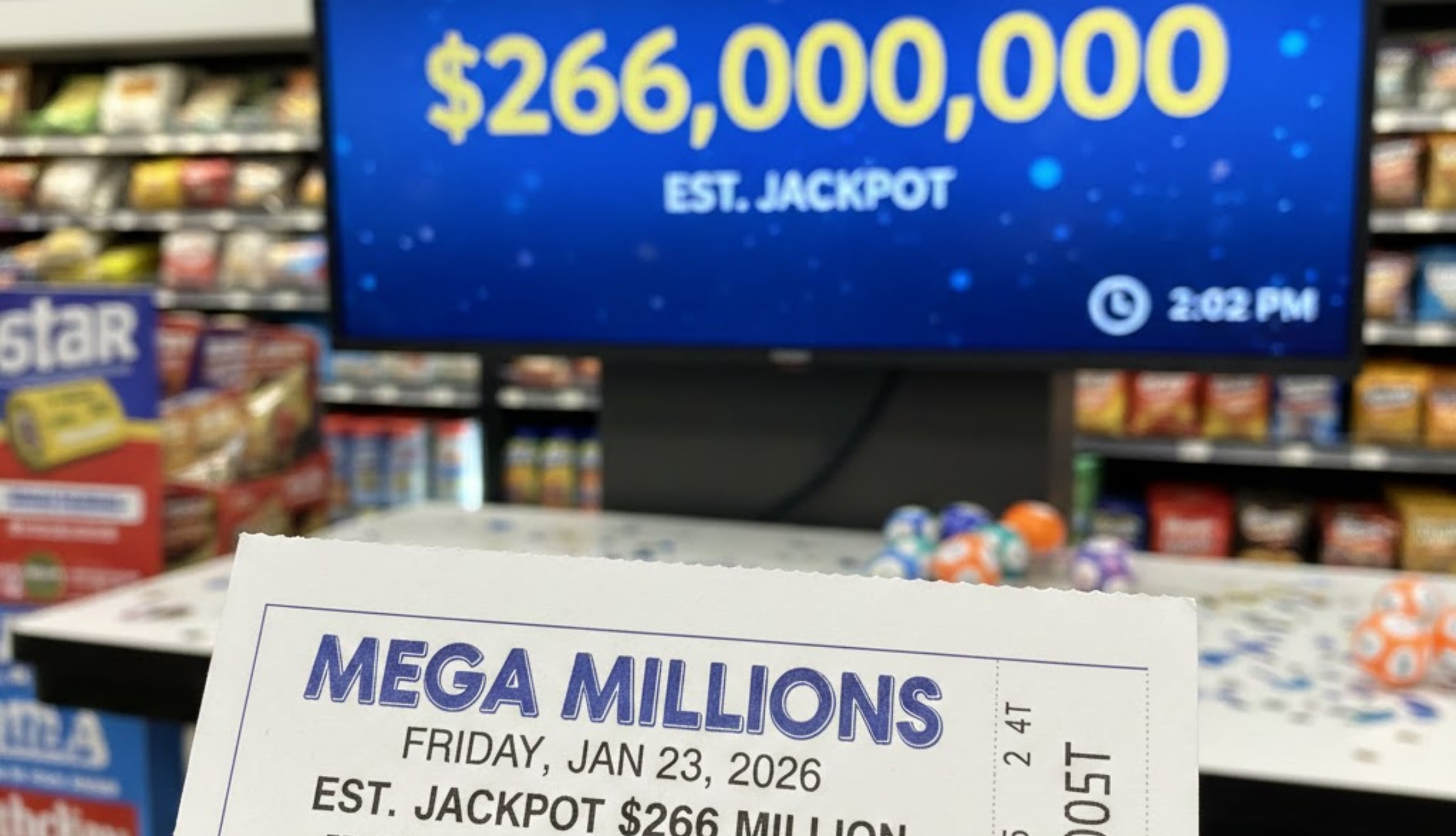 Consulta los resultados completos y números ganadores del Mega Millions para este viernes 23 de enero de 2026. (Foto: Imagen creada por Gestión Mix, utilizando la IA de Gemini)