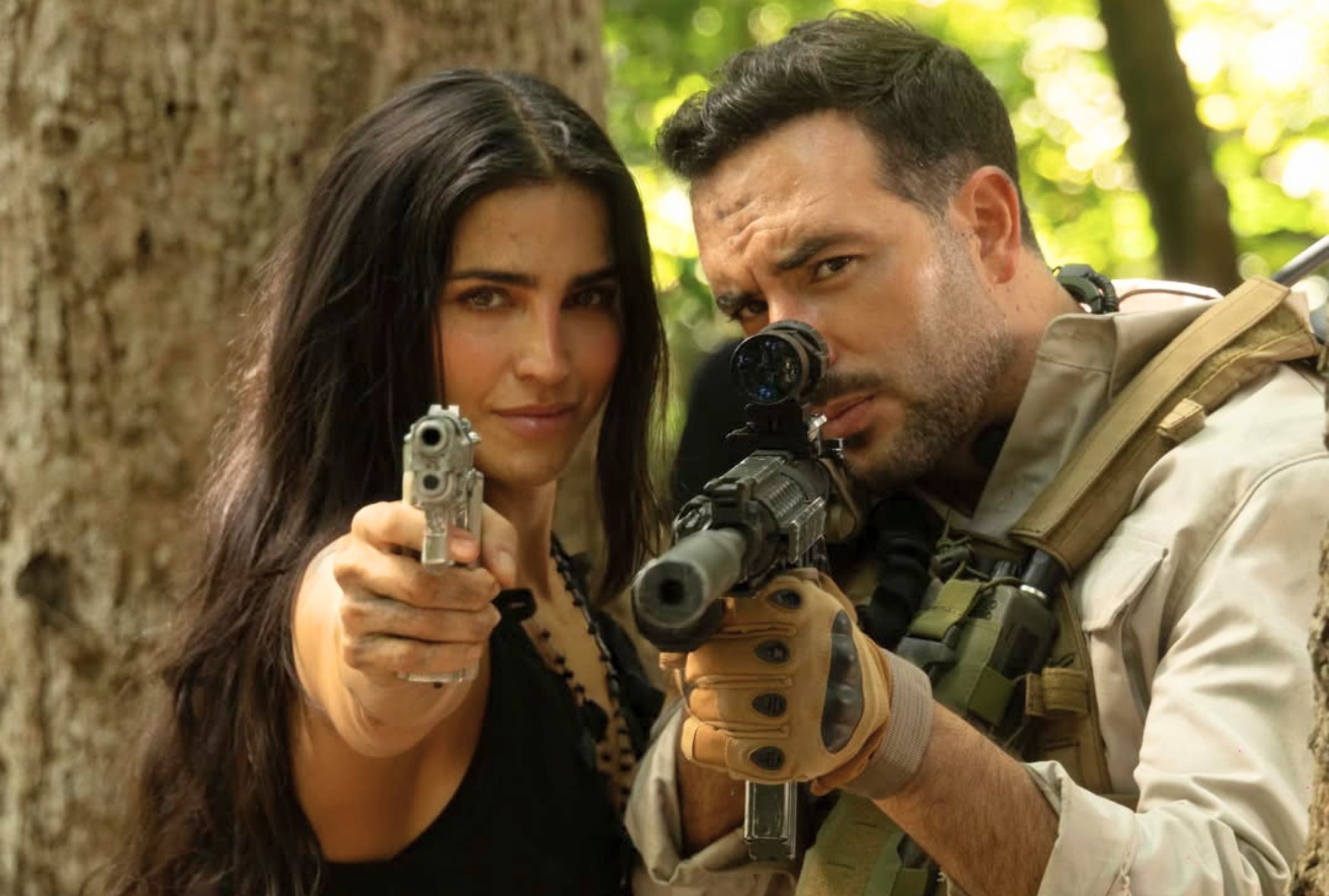 El personaje de Daniel Salgado "El Ángel", interpretado por el actor colombiano Sebastián Martínez, reaparece en la temporada 5 de la serie mexicana "Rosario Tijeras" (@barbaraderegil / Instagram)