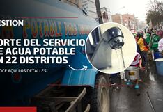 Corte masivo de agua en 22 distritos de Lima: fecha, horarios, mapa y cómo saber si mi vivienda se verá afectada