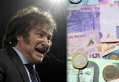 Peso argentino se hunde tras sorpresivo triunfo de Javier Milei en las primarias