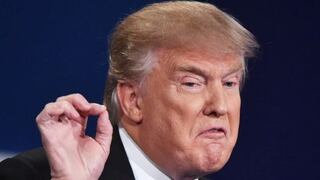 Los ruidos nasales de Trump durante el debate se hacen virales