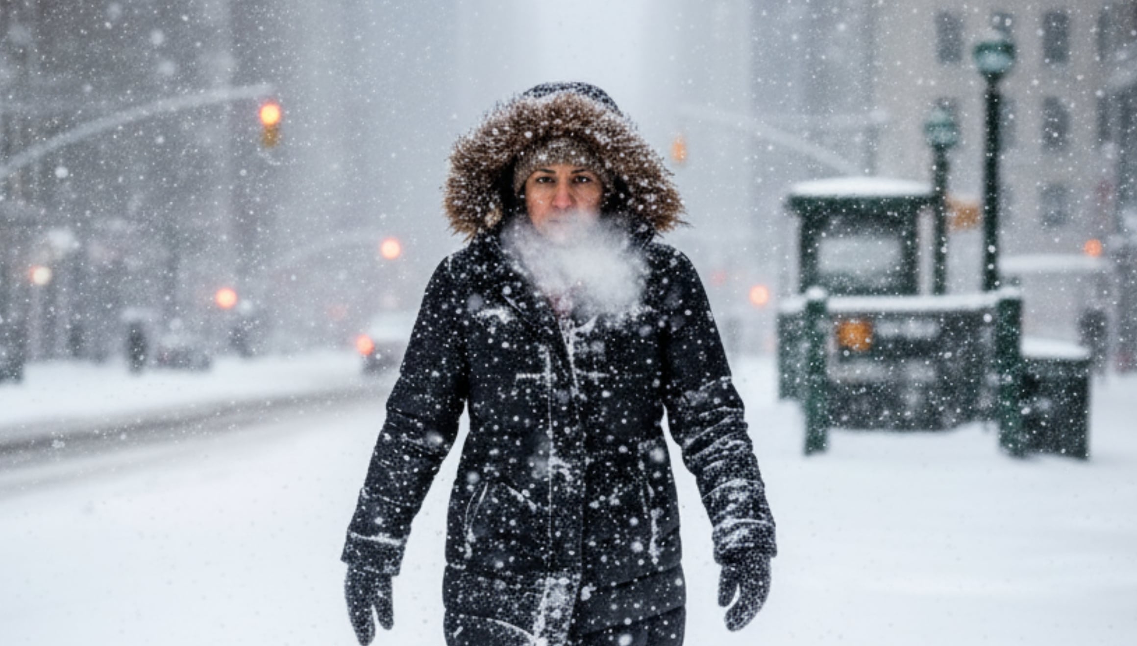 Nueva York y Nueva Jersey se perfilan a soportar mucha nieve durante la mega tormenta invernal de este fin de semana (Foto: Imagen creada por El Comercio MAG usando la IA de Perplexity)