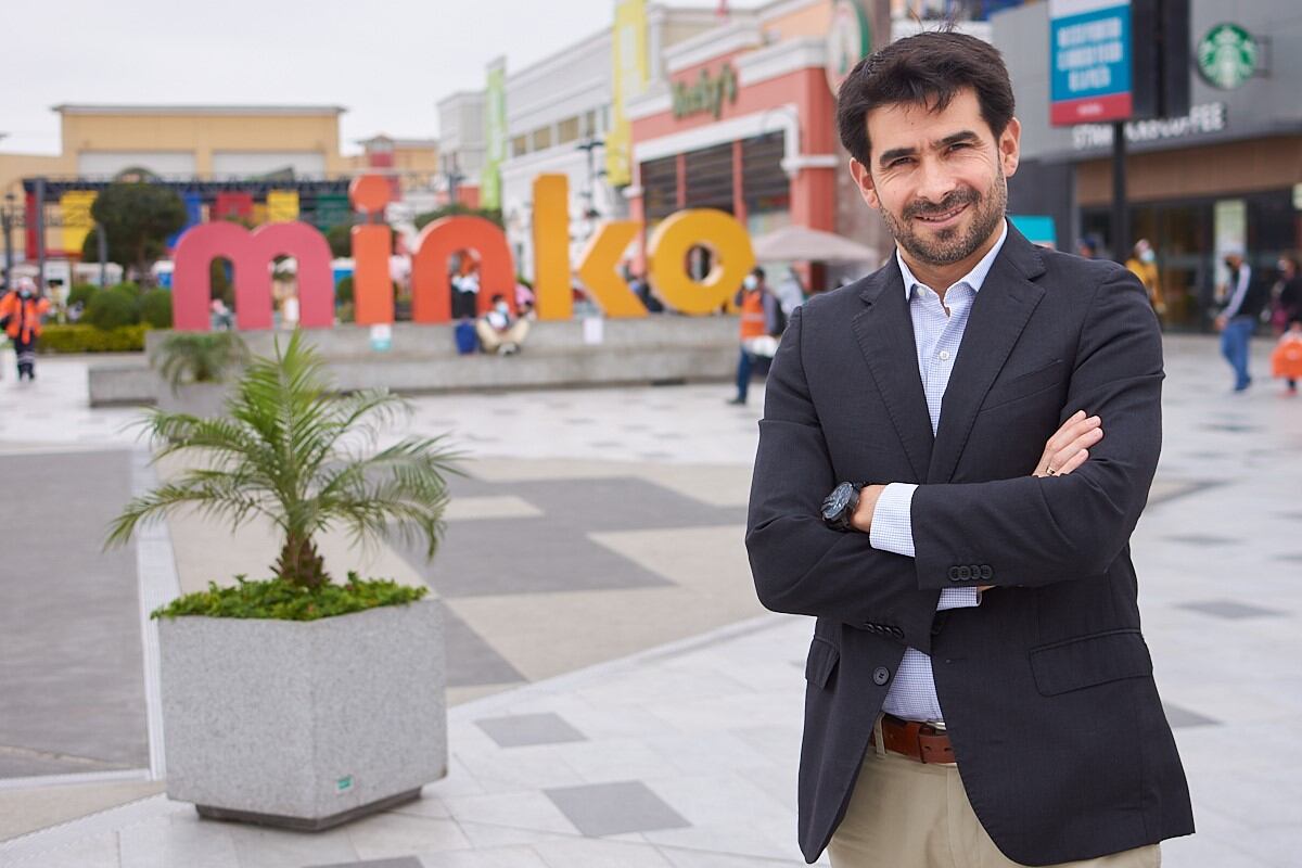 Mauricio Ballivián Cáceres, mall manager de Minka. (Foto: Difusión)
