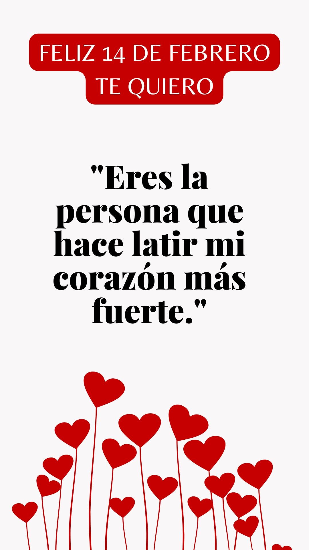 "Eres la persona que hace latir mi corazón más fuerte" (Foto: Canva.com / Noé Yactayo)