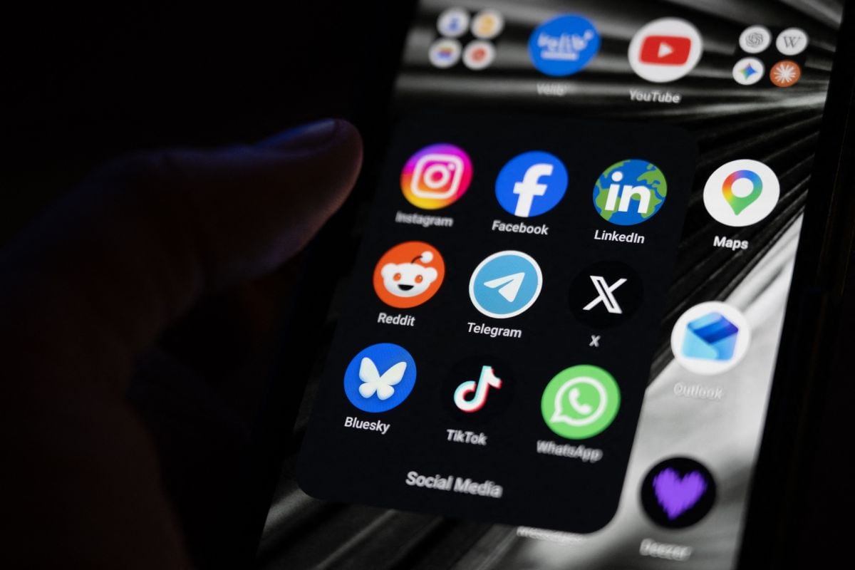 Redes sociales. (Foto: AFP)