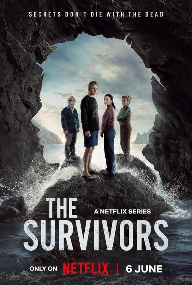 El póster de "Los sobrevivientes", serie australiana creada por Tony Ayres que se basa en la novela homónima de Jane Harper (Foto: Netflix)