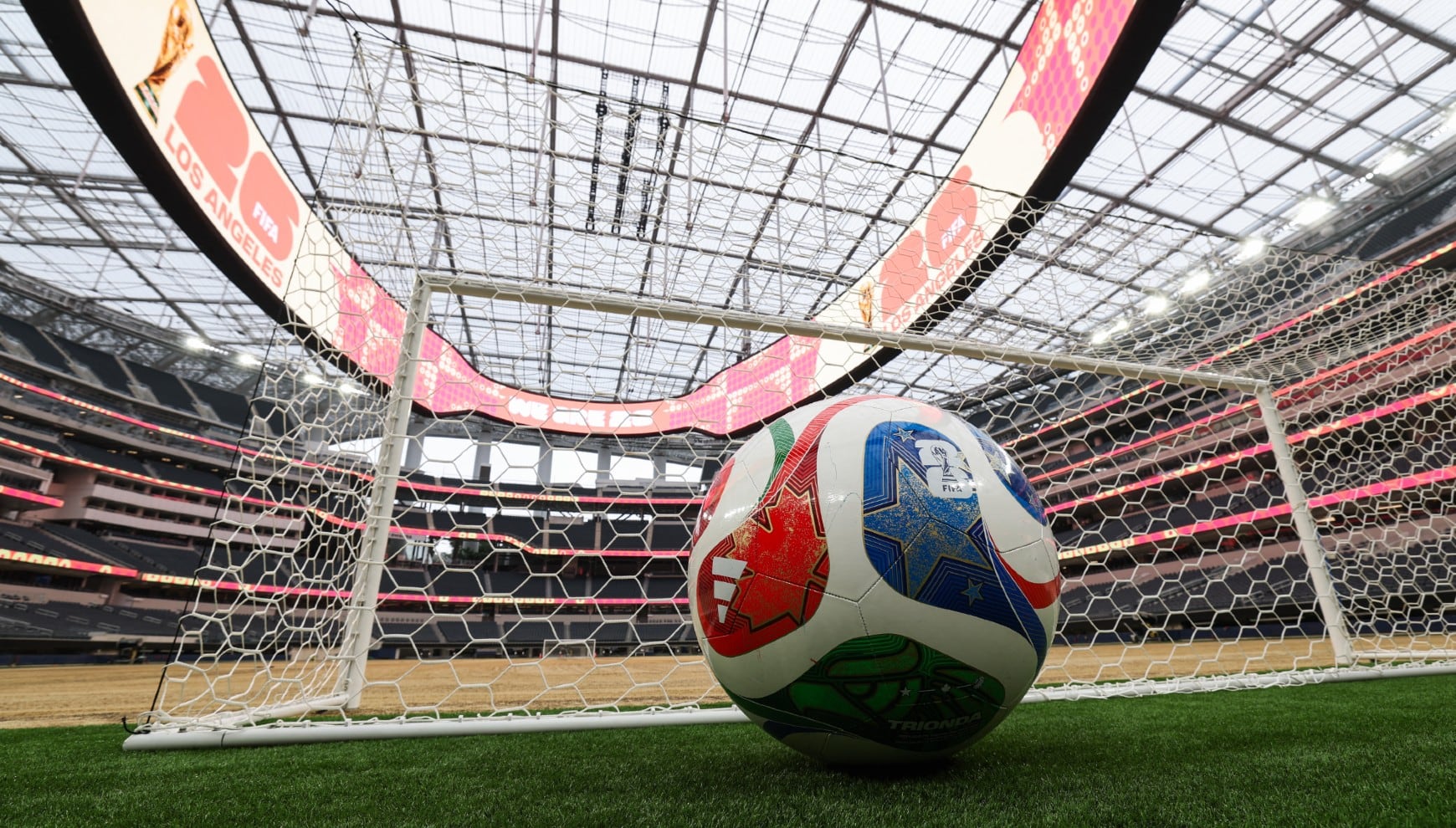 Los Ángeles tendrá condiciones climáticas favorables para el primer partido del Mundial 2026 en Estados Unidos. | Crédito: PATRICK T. FALLON / AFP