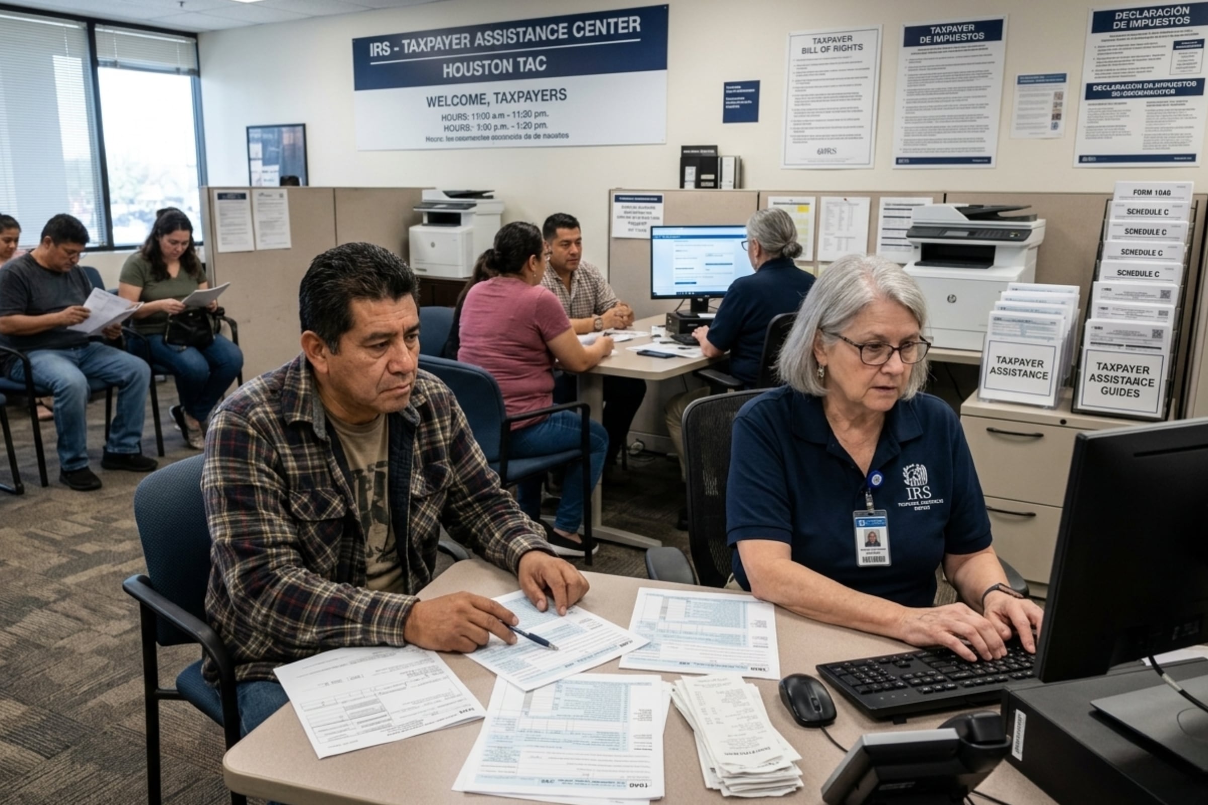 Los contribuyentes tienen la oportunidad de consultar si una oficina de asistencia ofrece horario extendido mediante su sitio web. (Crédito: Imagen referencial creada por El Comercio MAG usando la IA de Gemini)