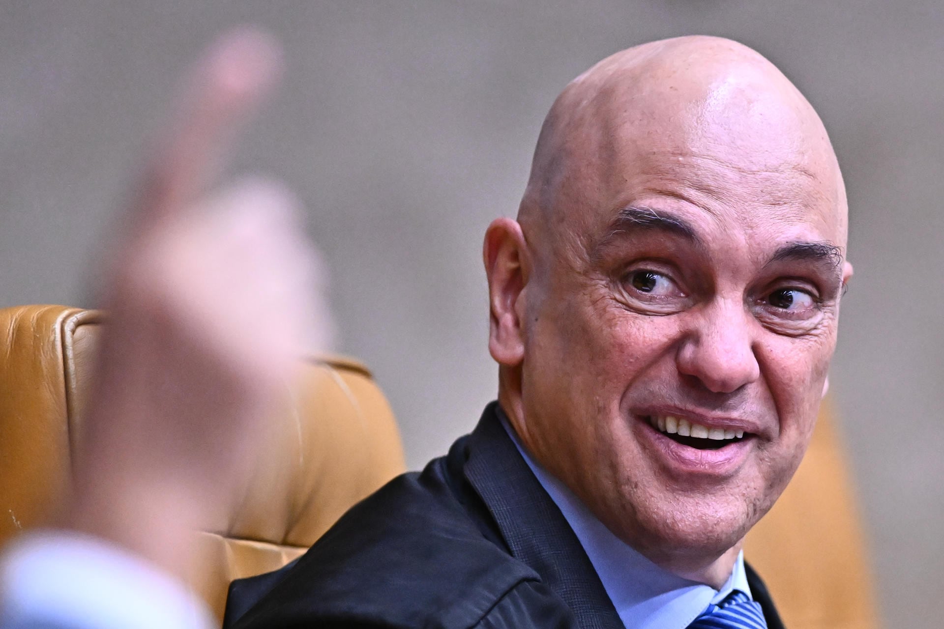 Estados Unidos impuso y luego levantó sanciones financieras contra el juez Alexandre de Moraes por ser el instructor del caso del expresidente brasileño Jair Bolsonaro, aliado de Donald Trump. (EFE/ Andre Borges)