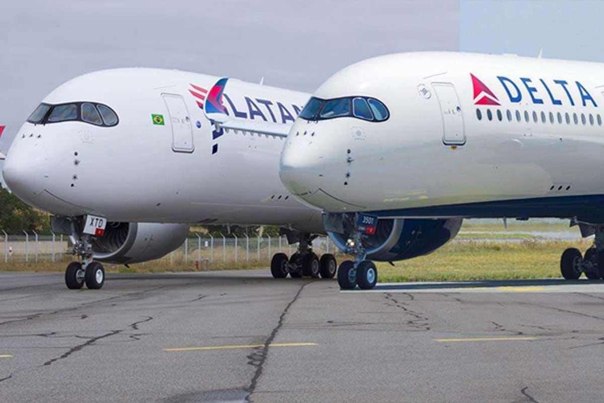 La alianza (joint venture) entre Delta y Latam cumple cuatro años y hoy conecta más de 300 destinos en América, tras permitir a la aerolínea estadounidense incrementar alrededor de 40% su capacidad en Sudamérica. (Foto: Archivo)
