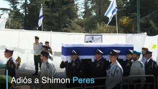 Israel dijo adiós a Shimon Peres