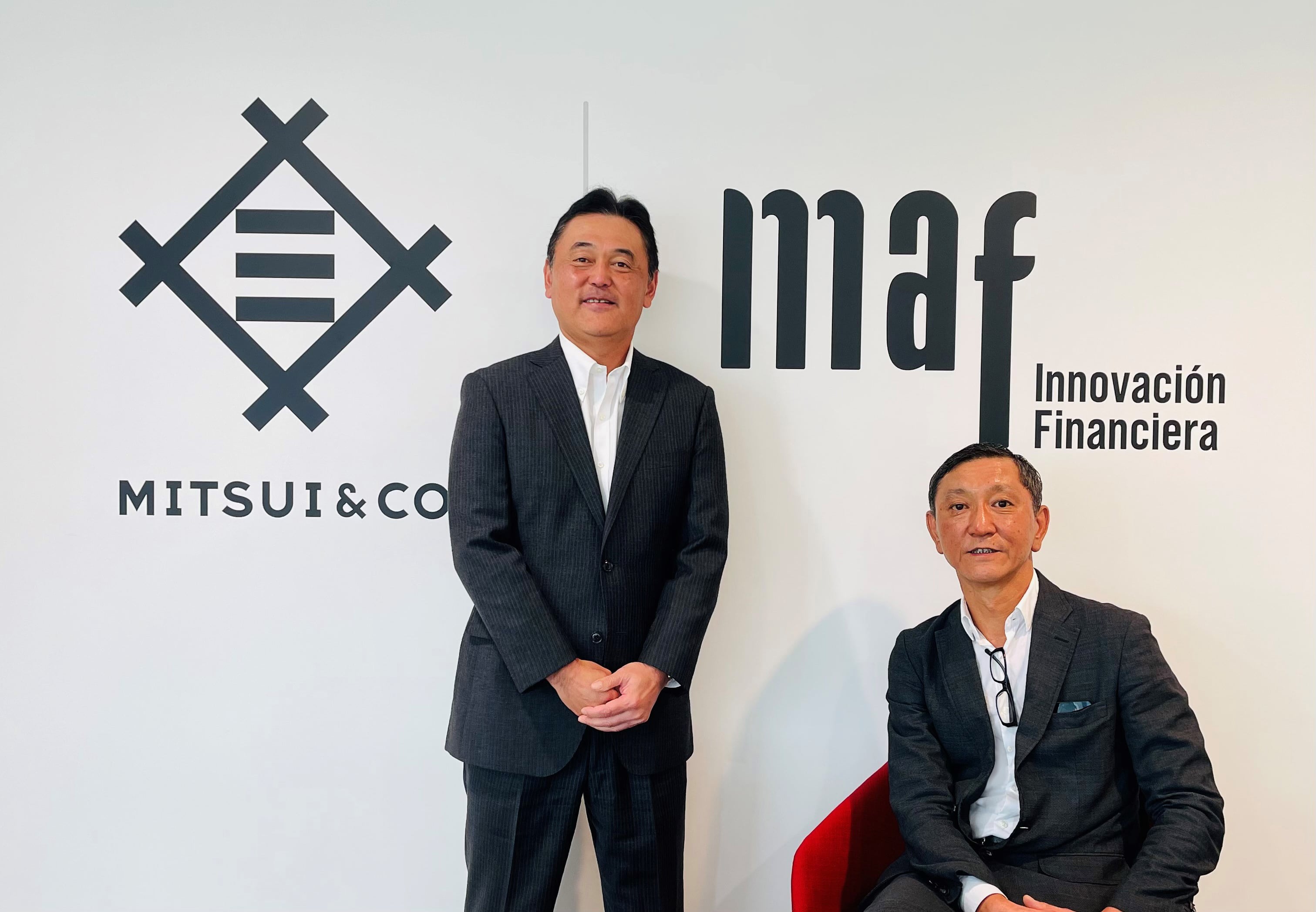 Hitoshi Sakaguchi, CEO de Perú y Yasushi Imai, Director y Consejero CEO de Mitsui Auto Finance (MAF).