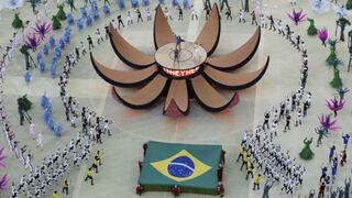 Austeridad predominó en la ceremonia da inauguración del Mundial