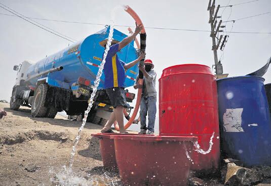 Establecimientos esperan que el corte de agua no se prolongue demasiado. (Foto: Difusión)