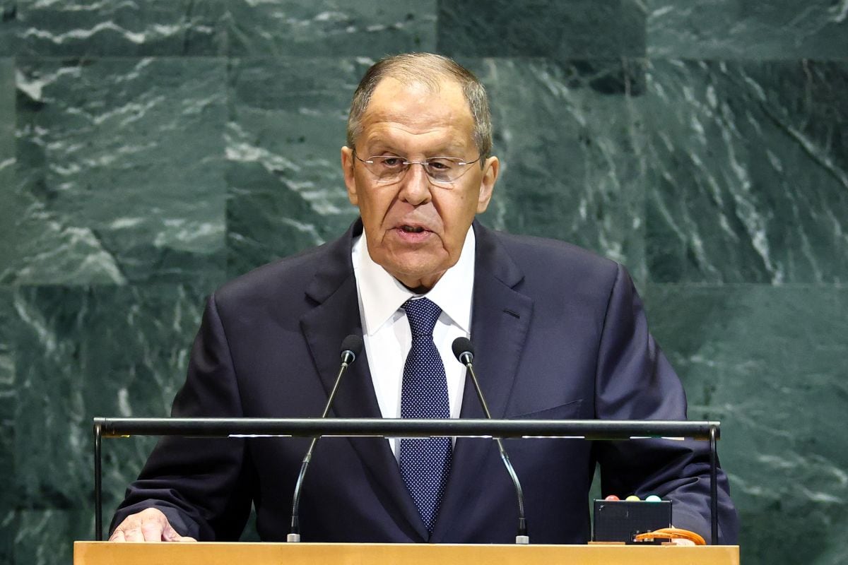 El ministro de Asuntos Exteriores ruso, Serguéi Lavrov. (Foto: AFP)