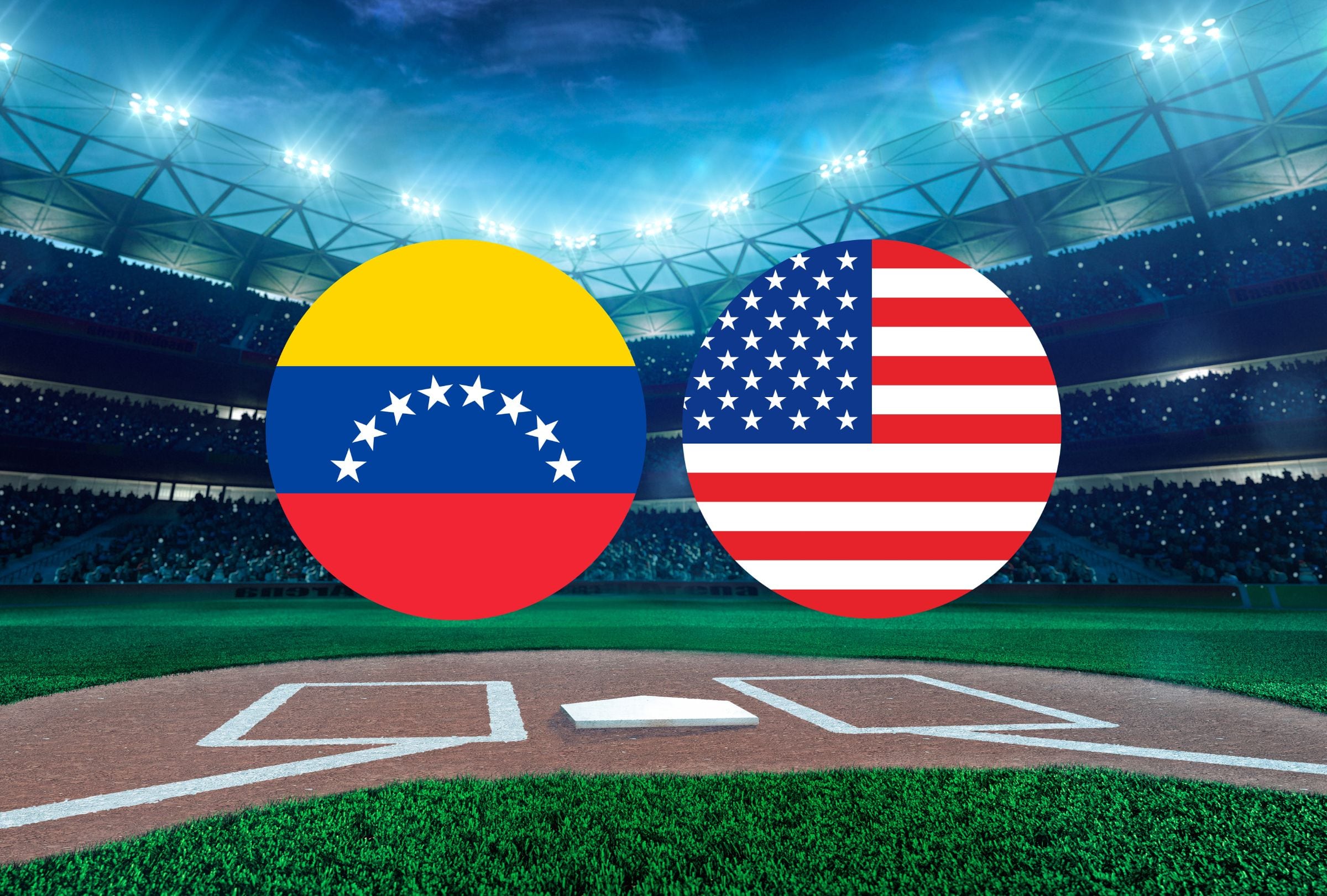 Revisa esta nota para que sepas cómo ver EN VIVO y EN DIRECTO el partido Venezuela vs. Estados Unidos por el Clásico Mundial de Béisbol 2026 vía Televen y Béisbol Play. (Foto: Composición Gestión Mix)