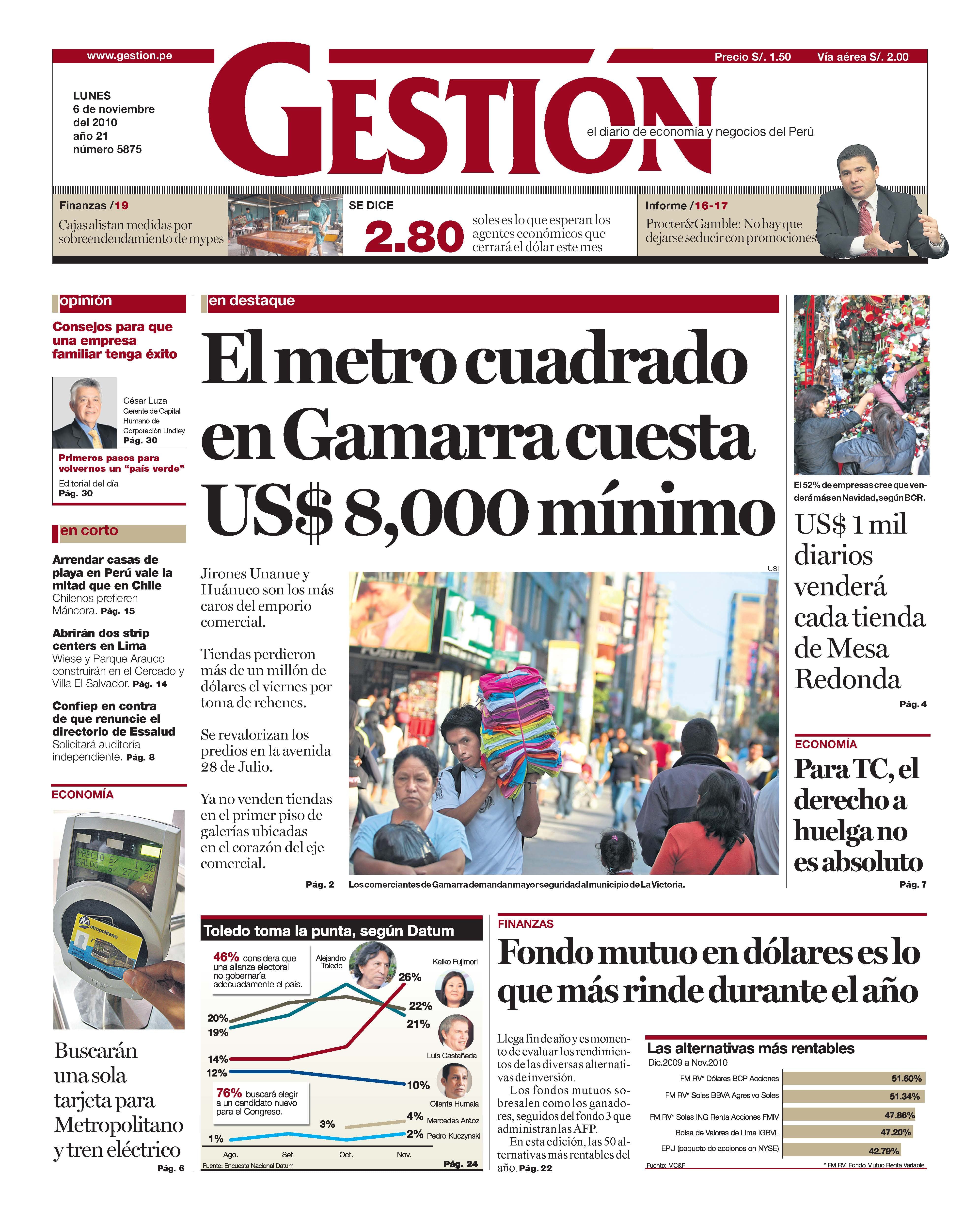 6 de diciembre del 2010. Hace 15 años. Buscarán una sola tarjeta para Metropolitano y tren eléctrico.