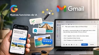 De correo a asistente personal, Google añade nuevas funciones de IA a Gmail