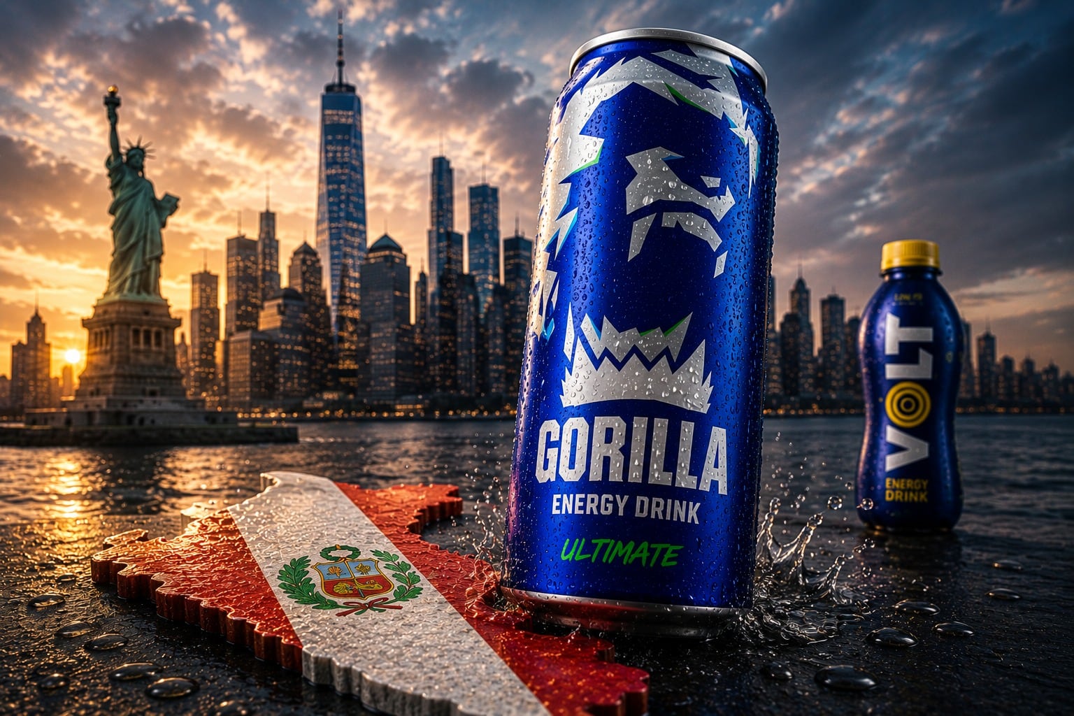 Gorilla Energy, marca de bebidas energéticas de origen estadounidense.