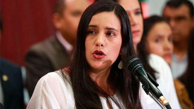 Verónika Mendoza: "El pueblo peruano no permitirá que Alan García rehuya la justicia"