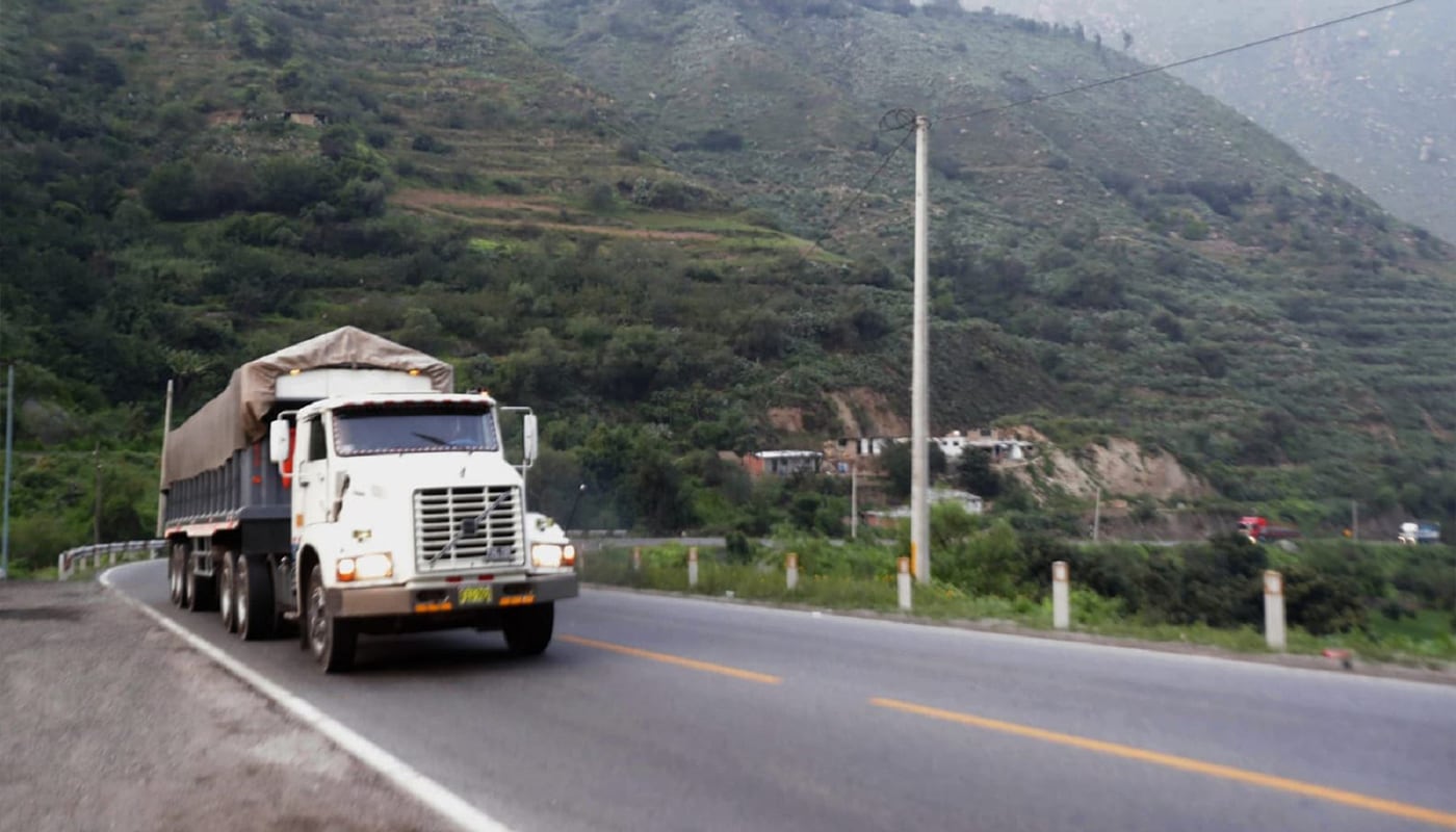 Restringen tránsito de camiones en la Carretera Central | Foto: Andina