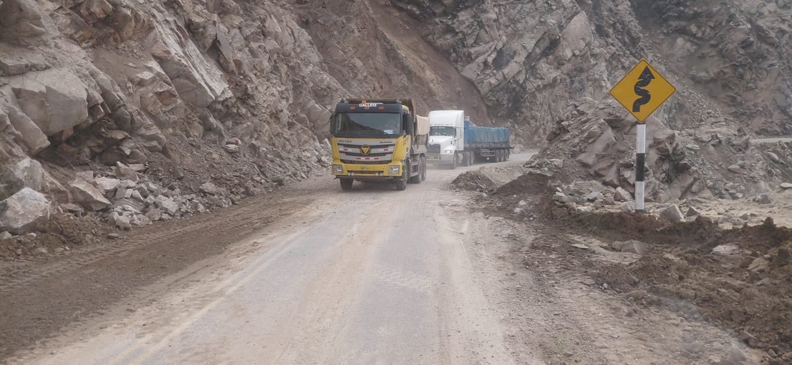 ¿Cuándo se habilitará totalmente la Panamericana Sur en tramo Atico - Ocoña? Foto: Provías Nacional.