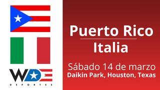 🥎 WAPA Deportes — ver Puerto Rico vs. Italia por TV abierta y Béisbol Play Online