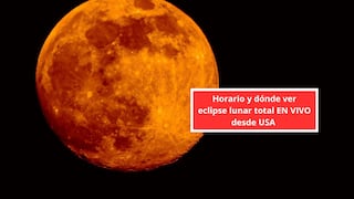 Horario y dónde ver el eclipse lunar total en USA hoy, 3 de marzo 2026