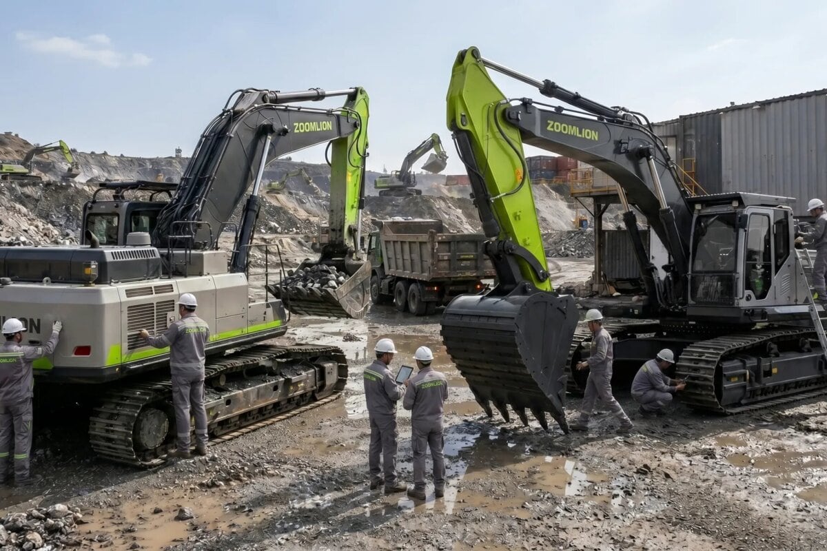 Al cierre de agosto, la facturación de Zoomlion Perú registra un crecimiento de 168% en comparación con todo el 2025. (Foto: Zoomlion)
