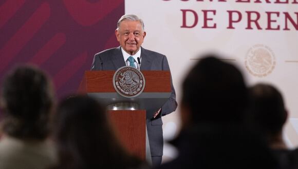 Conferencia mañanera de AMLO. (Foto: Gobierno de México).