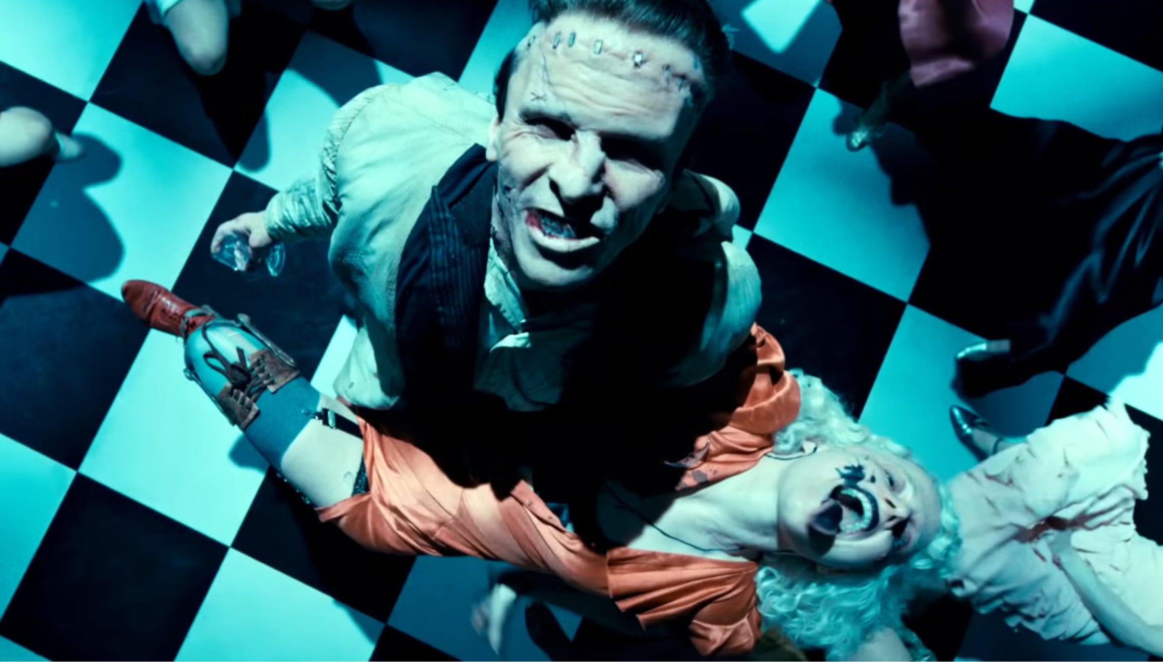 Los actores Christian Bale y Jessie Buckley lideran el elenco de la película "The Bride!" (Foto: Warner Bros.)