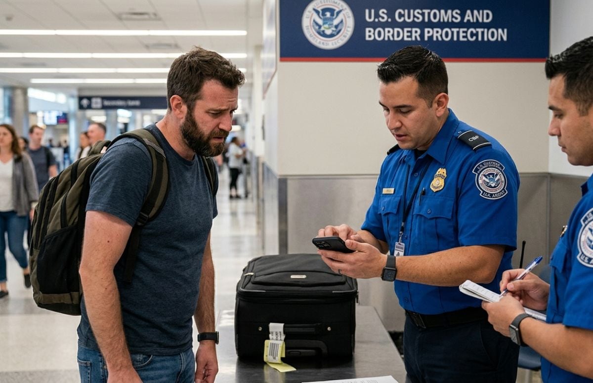 Si planeas ingresar a Estados Unidos, conoce qué tipo de datos pueden revisar los agentes fronterizos, en qué lugares rige directamente la sentencia y cuáles son los límites que aún continúan vigentes (Foto: Imagen creada por Gestión MIX usando Gemini)