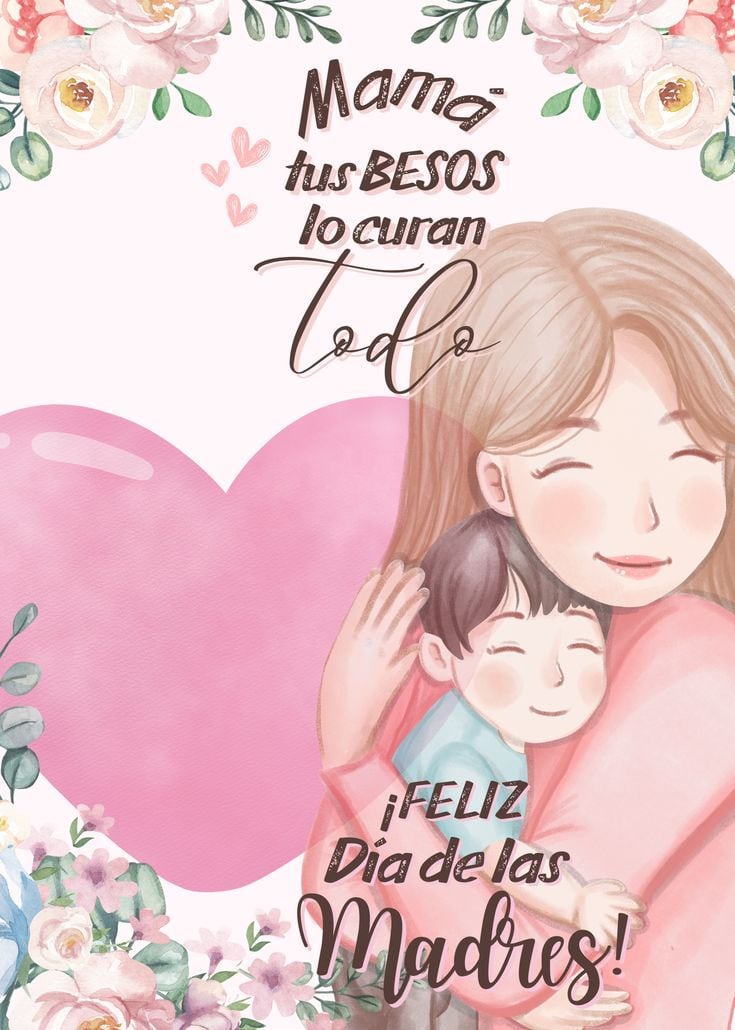 Descarga y envía una de estas 30 imágenes para desar un Feliz Día de las Madres 2026 en México, este domingo 10 de mayo, por cualquier red social. (Foto: Pinterest)