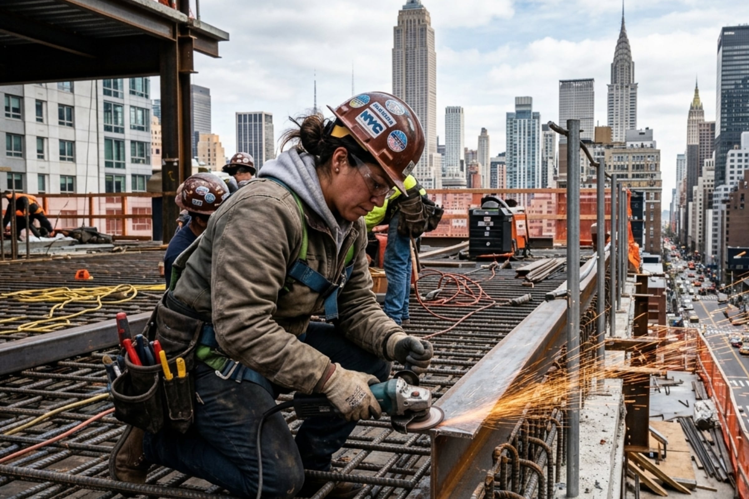 La ciudad de Nueva York ofrece salarios por hora que superan con creces a lo establecido por la tarifa federal. (Crédito: Imagen creada por Gestión Mix usando Gemini )