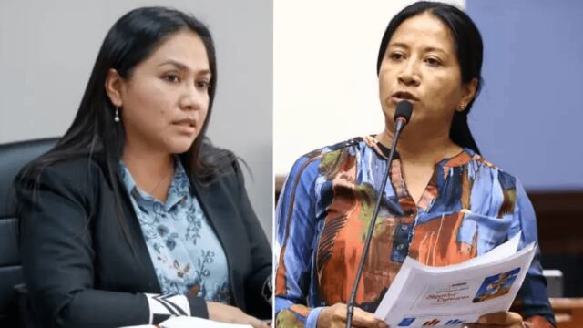 Fiscalía presentó denuncias contra congresistas Rosío Torres y Heidy Juárez