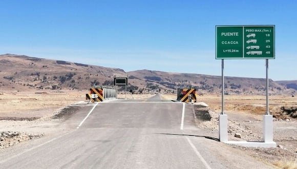 Puno contará con 28 puentes tras gestiones del MTC para el desarrollo de la región. Foto: Andina.