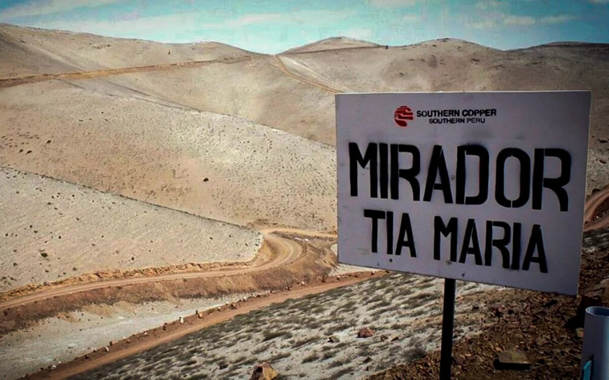 En octubre del año el Minem autorizó el inicio de actividades de explotación del proyecto de cobre Tía María. Sin embargo, sufre un nuevo réves en su ejecuión. (Foto: Difusión)