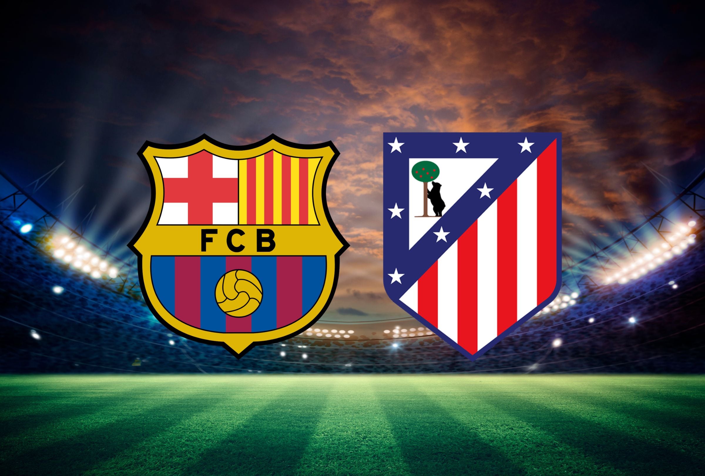 Revisa esta nota para que sepas en qué canal se puede ver el FC Barcelona vs. Atlético de Madrid EN VIVO por la Copa del Rey 2026. (Foto: Composición Gestión Mix)
