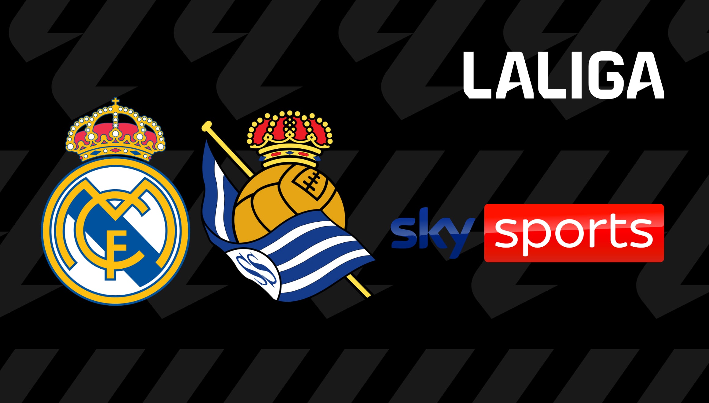 Real Madrid y Real Sociedad se enfrentan en LaLiga en un encuentro emitido por internet mediante la app SKY Plus y la señal de SKY Sports en territorio mexicano. | Crédito: Composición Gestión Mix