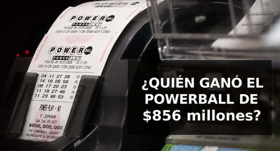 ¿Quién ganó el Powerball hoy, 08 de agosto 2026? Resultados y números ganadores del jackpot de $856 millones en Estados Unidos