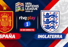 RTVE Play y La 1 ha televisado España 3-2 Inglaterra por UEFA Nations League 2026