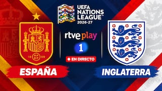 RTVE Play y La 1 ha televisado España 3-2 Inglaterra por UEFA Nations League 2026