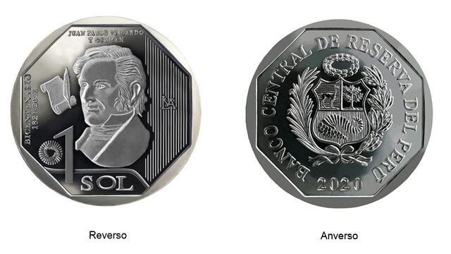 BCR emite primera moneda de S/ 1 de serie numismática del Bicentenario