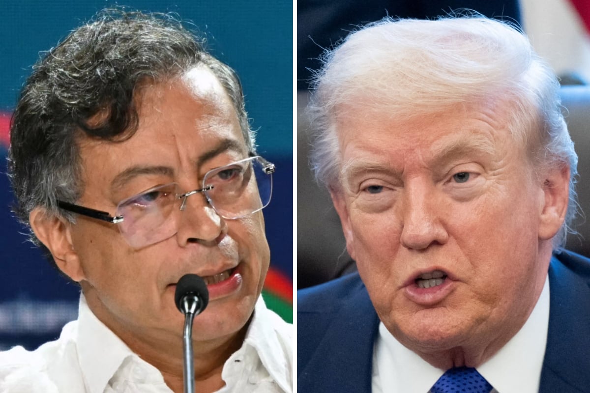 Petro sostendrá este martes un encuentro con el presidente de Estados Unidos, Donald Trump, tras meses de tensiones diplomáticas. Foto: Martin BERNETTI / Saul LOEB / AFP.