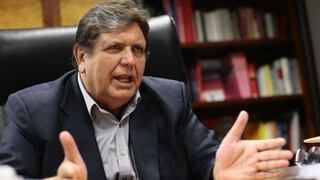 Alan García: Sería una señal positiva y democrática que se suspenda aporte de independientes