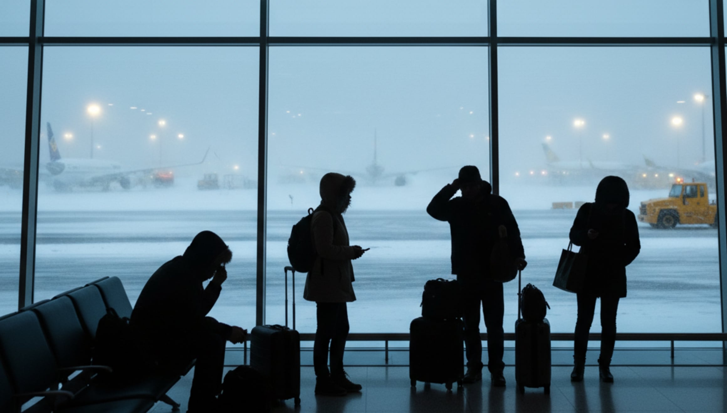El clima en Nueva York ha complicando los planes de viaje de miles de pasajeros (Foto: imagen referencial creada por El Comercio MAG usando la IA de Gemini)