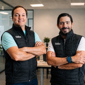 Manuel Godoy (quien también se desempeña como CEO) y Bernardo García (COO).