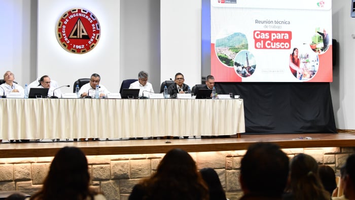 Foto de cuando se anunciaron los dos proyectos de gas para Cusco. Foto: ProInversión.